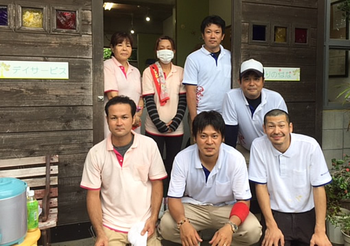 2016年ハウスクリーニングの日ボランティア風景・沖縄