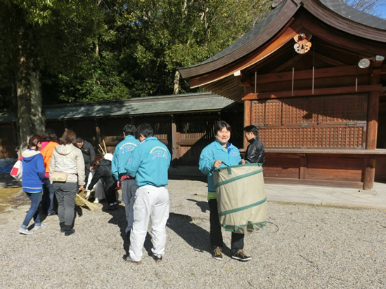 2017年度福祉の日 奈良県橿原神宮にてボランティア活動