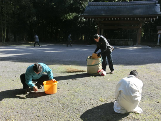 2017年度福祉の日 奈良県橿原神宮にてボランティア活動