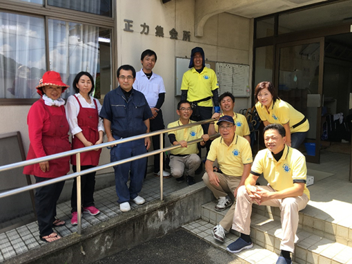 2018年度　西日本豪雨災害・ボランティア清掃