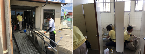 2018年度　西日本豪雨災害・ボランティア清掃